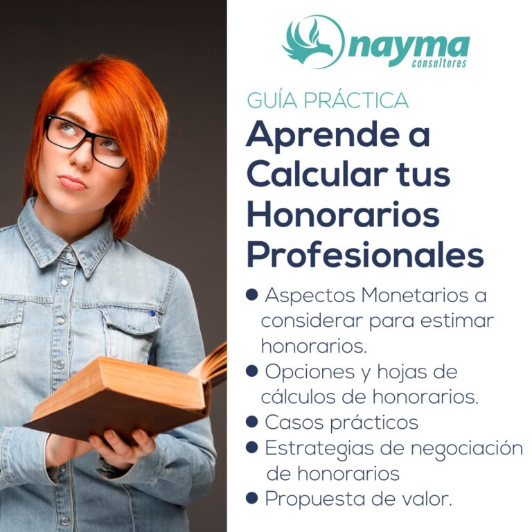 Aprende A Calcular Tus Honorarios Profesionales Nayma Consultores 3513