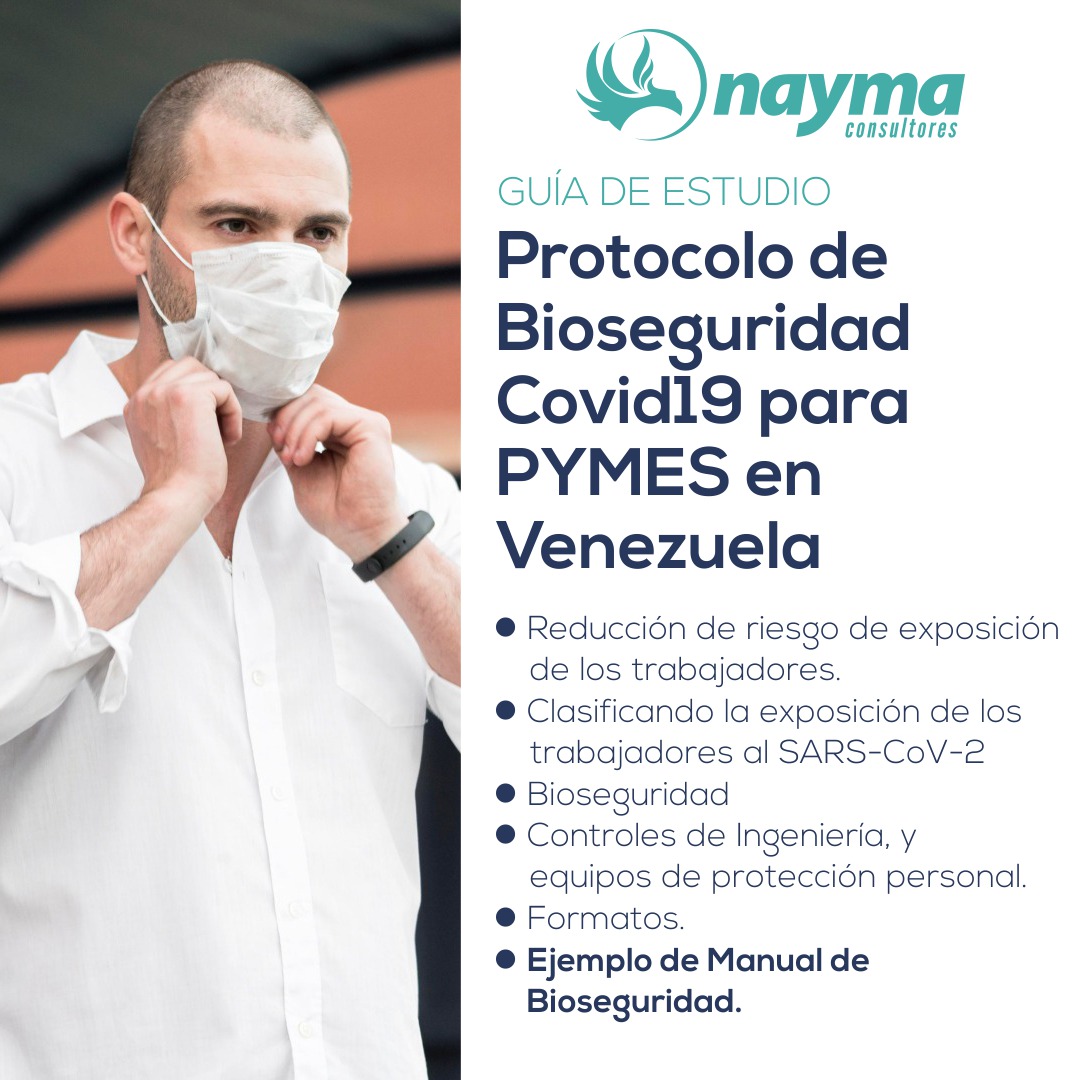 protocolo de bioseguridad covid19 para pymes en Venezuela