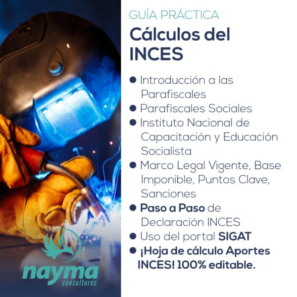 Guía Práctica – Cálculos del INCES y Uso del portal SIGAT