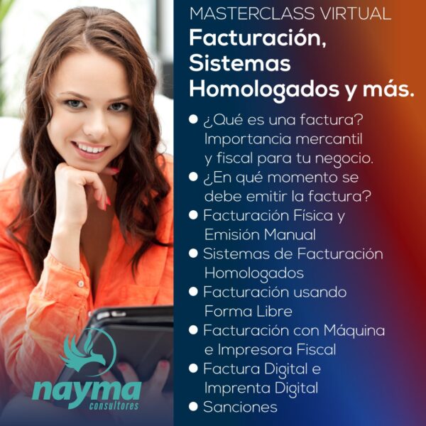 MasterClass - Facturación, sistemas homologados y más