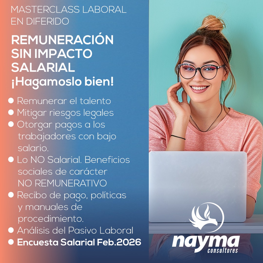 MasterClass Laboral - Remuneración ¿sin impacto salarial? ¡Hagamoslo bien!