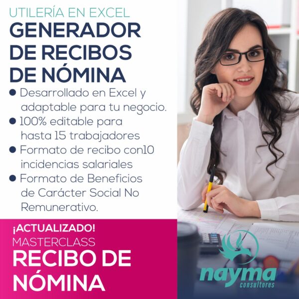 Generador de Recibos de Nómina + Kit Nómina