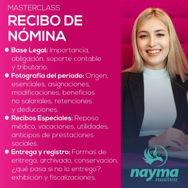 MasterClass – RECIBO DE NÓMINA